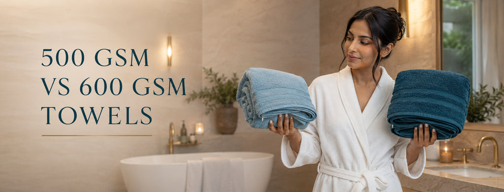 500 GSM vs 600 GSM Towels: Which Should You Choose?