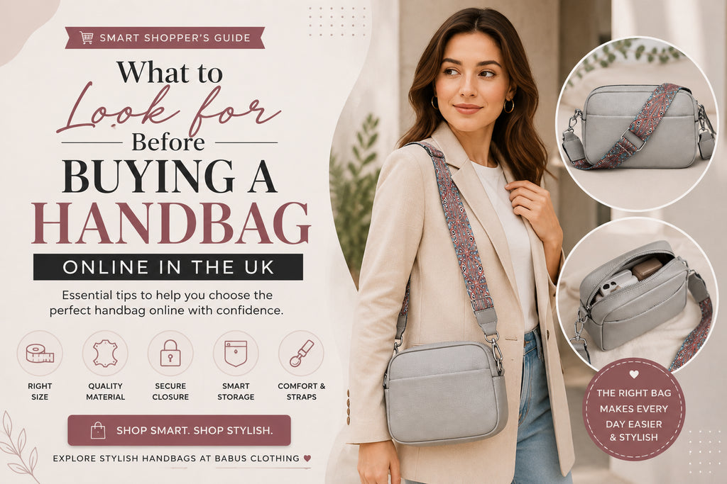 What to Look for Before Buying a Handbag Online in the UK