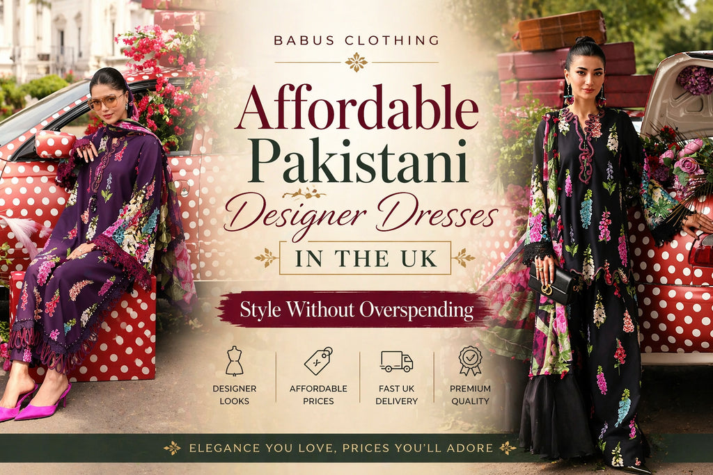 Affordable Pakistani Designer Dresses in the UK: Style Without Overspending