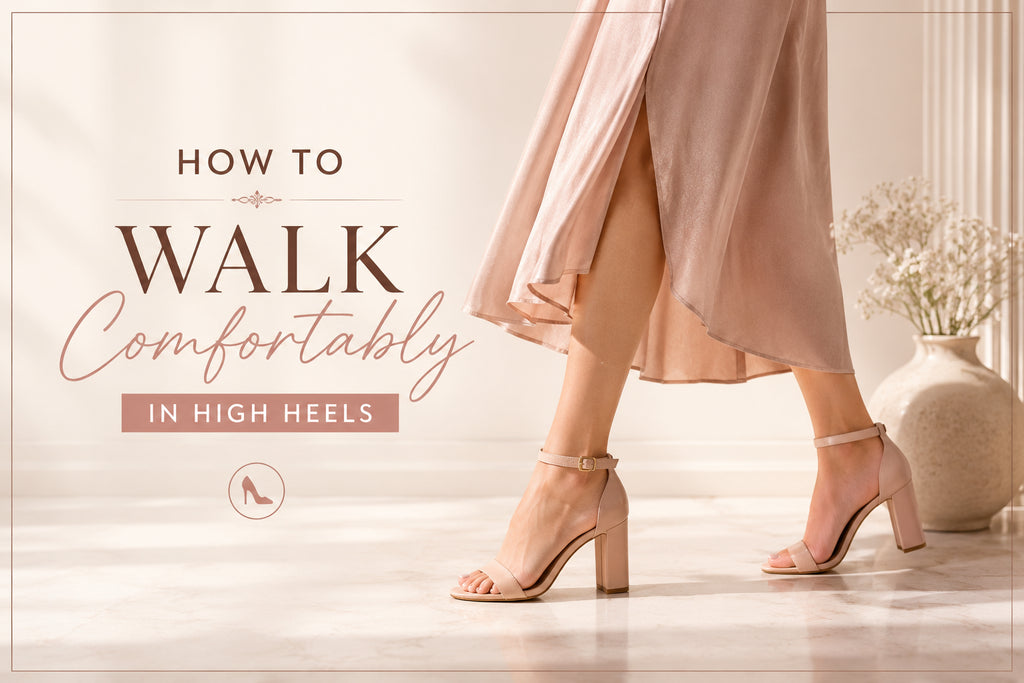 How to Walk Comfortably in High Heels