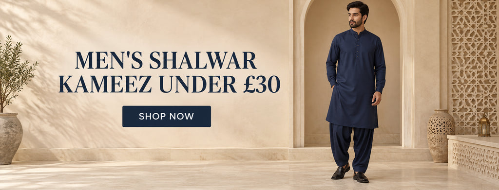 Men’s Shalwar Kameez Under £30: Affordable Ready-to-Wear Styles in the UK