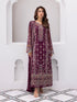 Gulaal Embroidered Chiffon Suit Etincelle