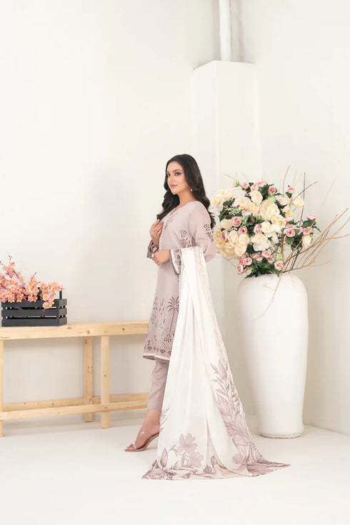 Tawakkal Embroidered Cotton Khaddi Suit D-2064