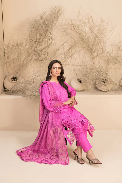 Tawakkal Embroidered Lawn Suit D-3190