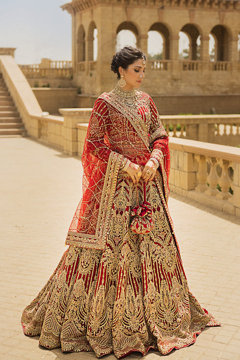 Embroidered Net 3 Piece LAILA