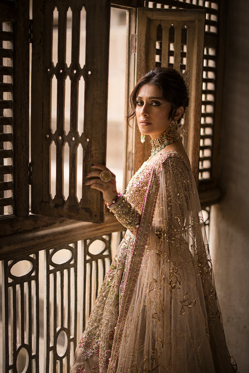 Embroidered Net 3 Piece TAARA