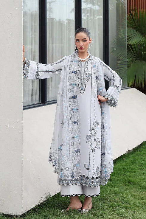 Qalamkar Embroidered Lawn Suit QKL-03 SAMIA