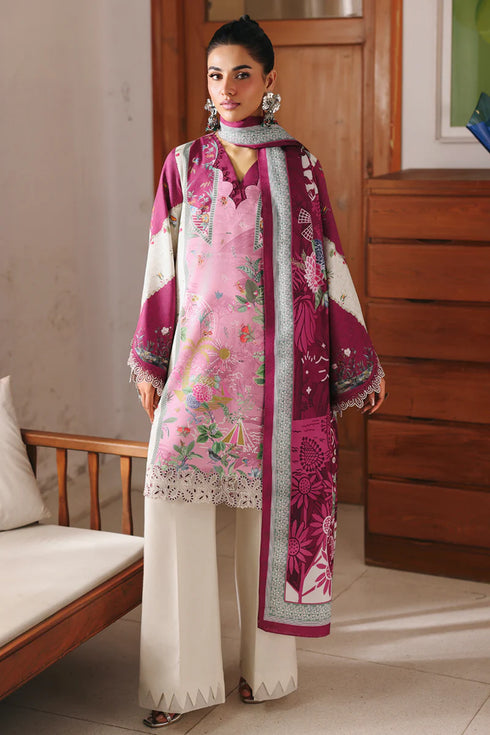 Qalmkar Jacquard Digital Printed Suit QW-10 (B) KENNA