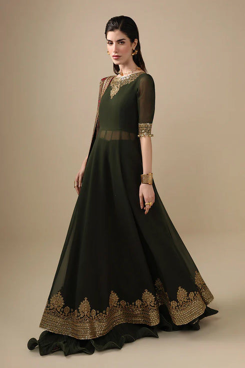 Jazmin Embroidered Chiffon Suit UC-3121