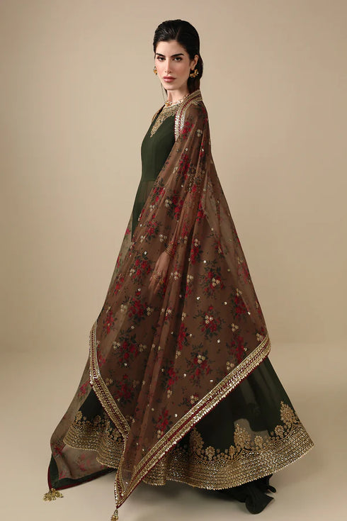 Jazmin Embroidered Chiffon Suit UC-3121