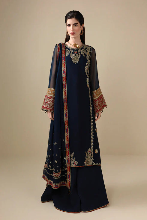 Jazmin Embroidered Chiffon Suit UC-3119