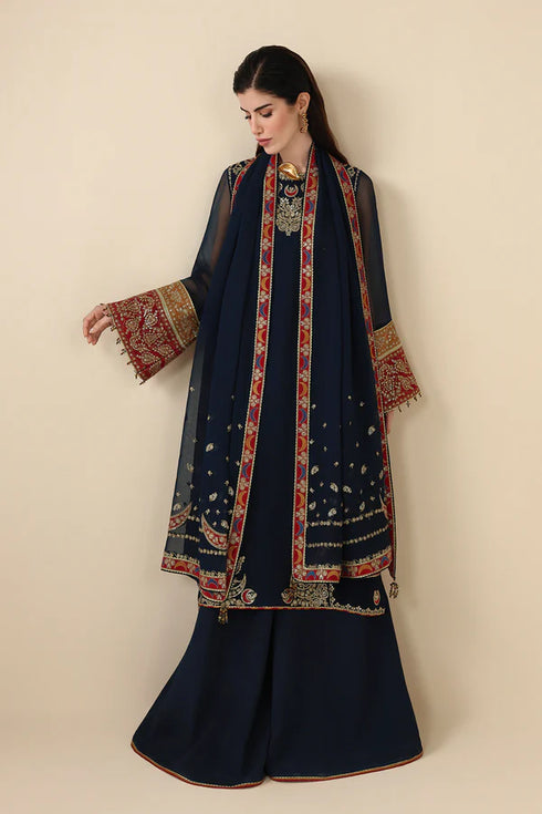 Jazmin Embroidered Chiffon Suit UC-3119
