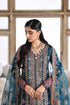 Qalamkar Embroidered Raw Silk Suit RH-02 NEELAM