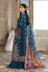 Qalamkar Embroidered Raw Silk Suit RH-02 NEELAM