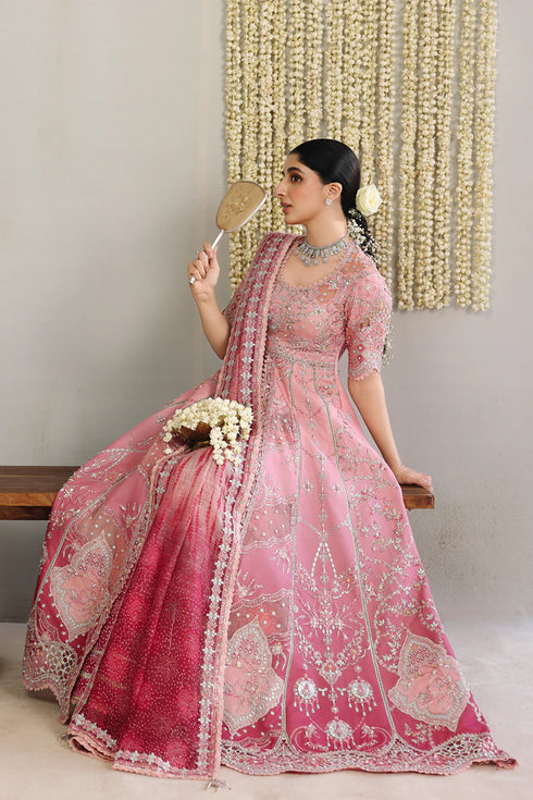 Qalamkar Embroidered Raw Silk Suit RH-05 RAHMAH