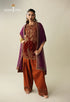 Asim Jofa Embroidered Velvet Suit AJULM-08