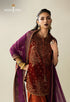 Asim Jofa Embroidered Velvet Suit AJULM-08