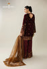 Asim Jofa Embroidered Velvet Suit AJULM-07