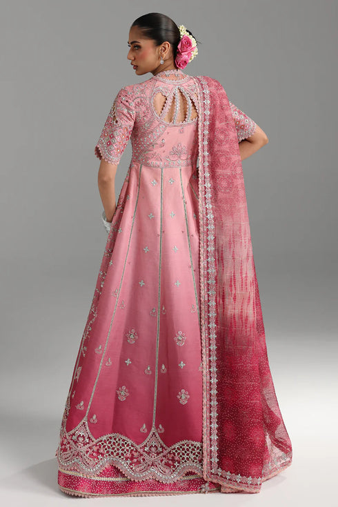 Qalamkar Embroidered Raw Silk Suit RH-05 RAHMAH