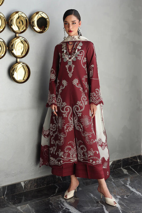 Qalamkar Embroidered Lawn Suit QKL-08 NISA