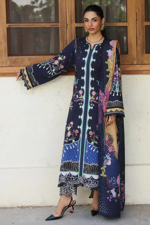 Qalmkar Jacquard Digital Printed Suit QW-04 (A) ALLAN