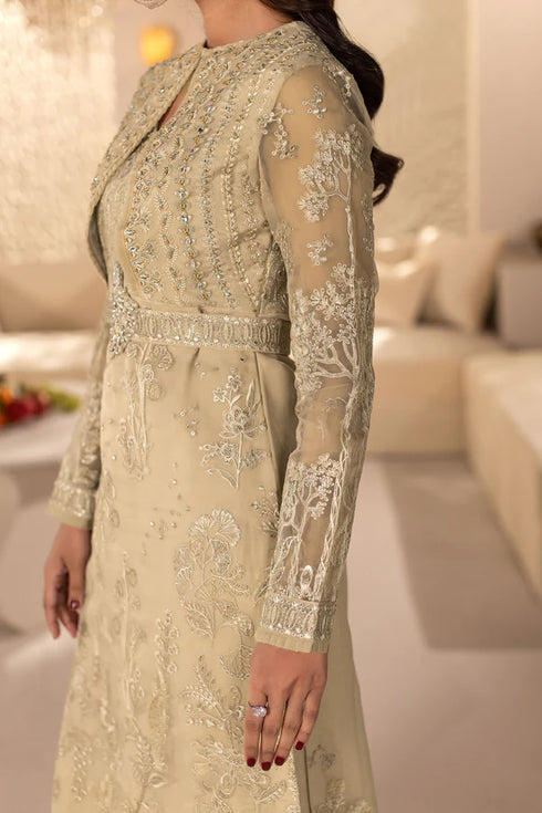 Flossie Embroidered Organza Suit DA-07