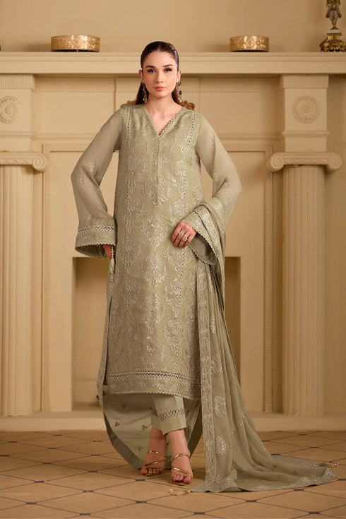 Alizeh Embroidered Chiffon Suit AF-CH-2254-Tasnim