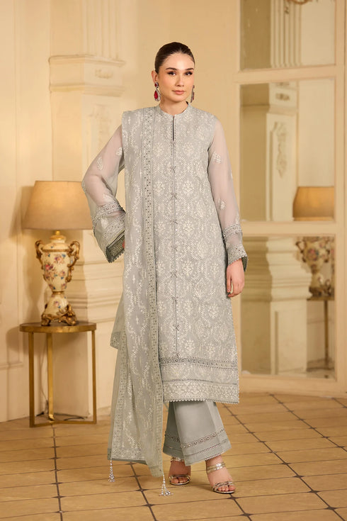Alizeh Embroidered Chiffon Suit-AF-CH-2255-Ezza
