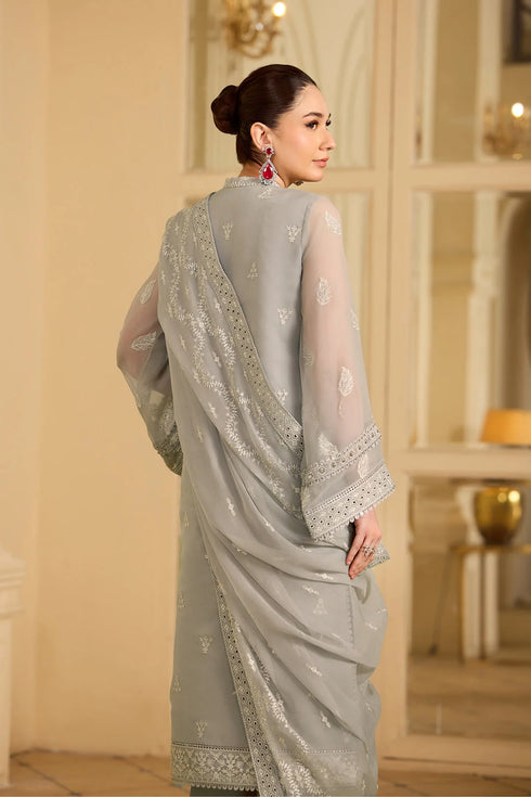 Alizeh Embroidered Chiffon Suit-AF-CH-2255-Ezza