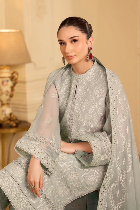 Alizeh Embroidered Chiffon Suit-AF-CH-2255-Ezza