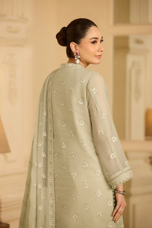 Alizeh Embroidered Chiffon Suit AF-CH-2250-Spade
