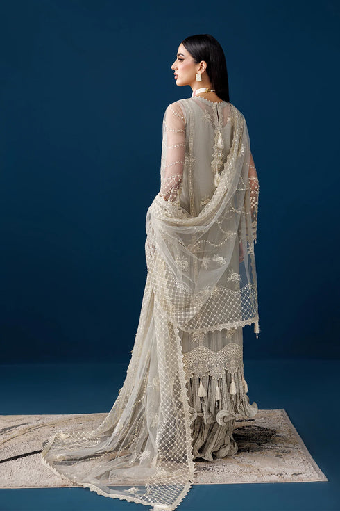 Alizeh Embroidered Net Suit AF-NHM-4056-Velor