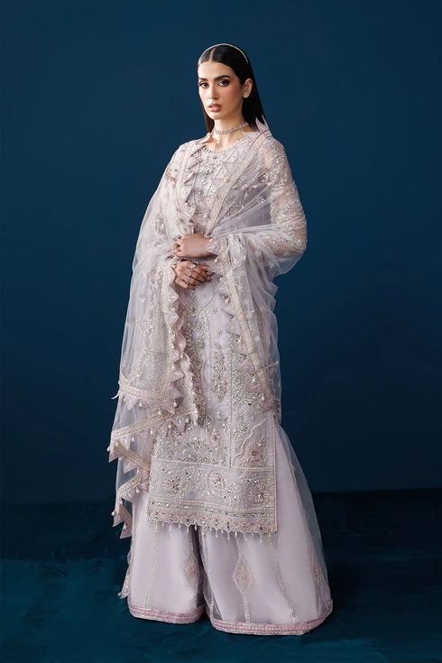 Alizeh Embroidered Net Suit AF-NHM-4062-Amor