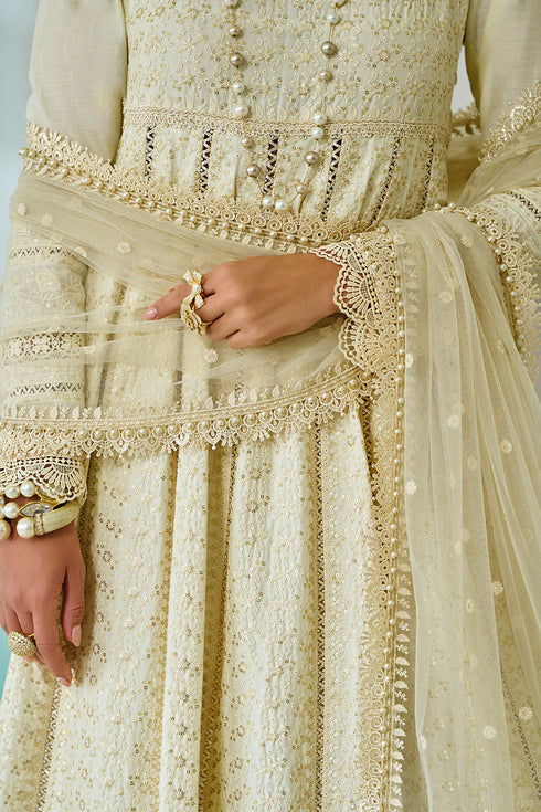 Sobia Nazir Embroidered Luxury Lawn suit Design 1A