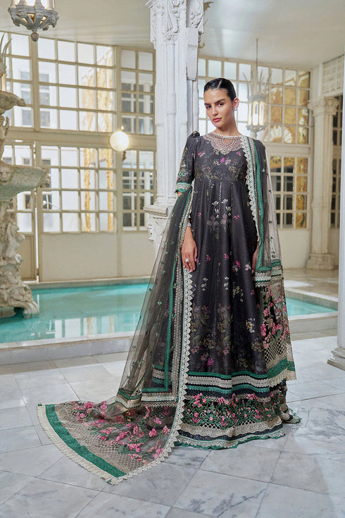 Sobia Nazir Embroidered Luxury Lawn suit Design 10A