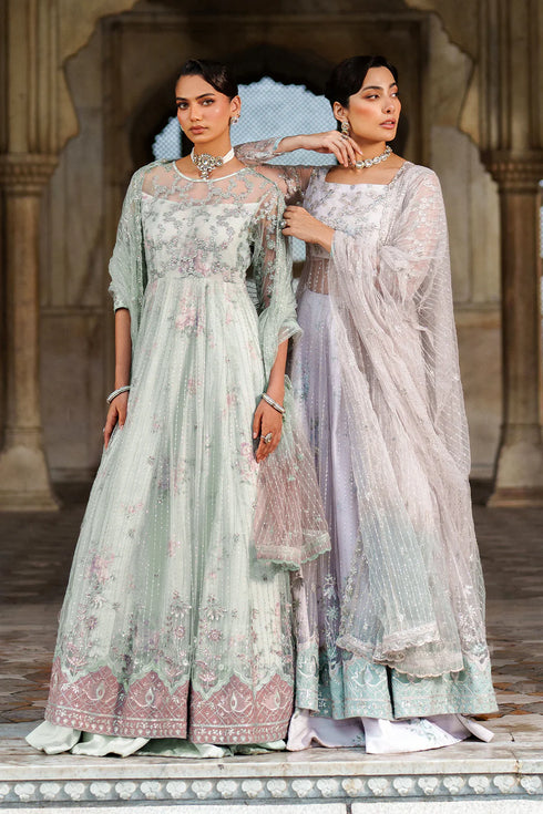 Iznik Embroidered Net Suit UE-552