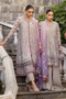 Xenia Embroidered Chiffon 3 Piece Suit - TAIF