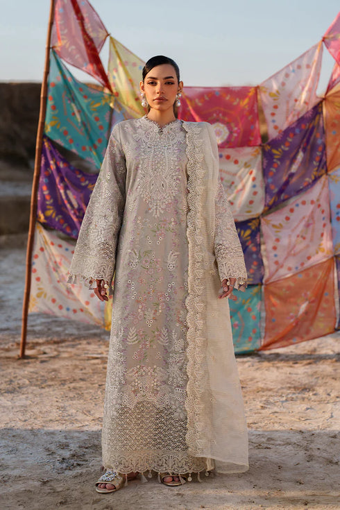 Emaan Adeel Embroidered Lawn Suit MEHVES
