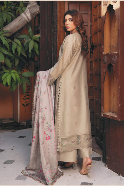 Munira Embroidered Lawn Suit MSL158- Pakistani Lawn Suits