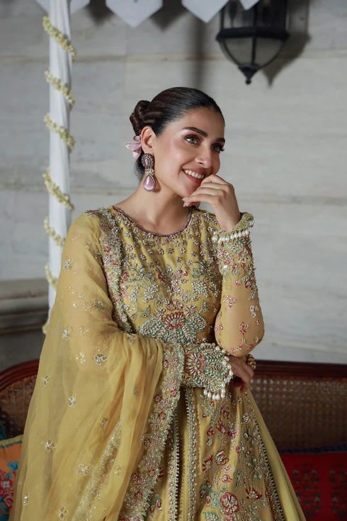 Gulmina Embroidered Chiffon Suit Ayeza
