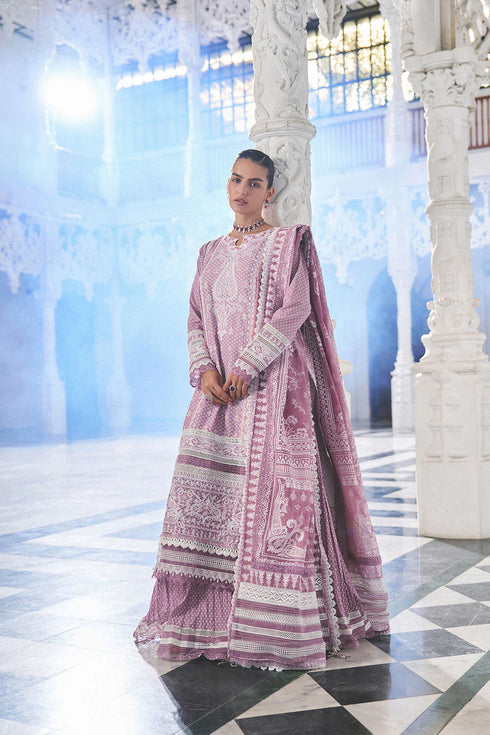 Sobia Nazir Embroidered Luxury Lawn suit Design 11B