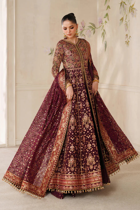 Baroque Embroidered Chiffon Suit CH14-05