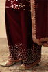 Barqoue Embroidered Velvet Suit UF-4315