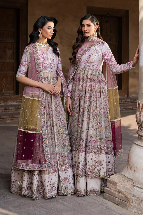 Iznik Embroidered Silk 3 Piece Suit ILC-08