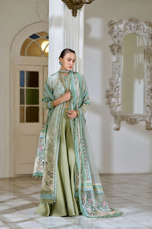 Sobia Nazir Embroidered Luxury Lawn suit Design 12A