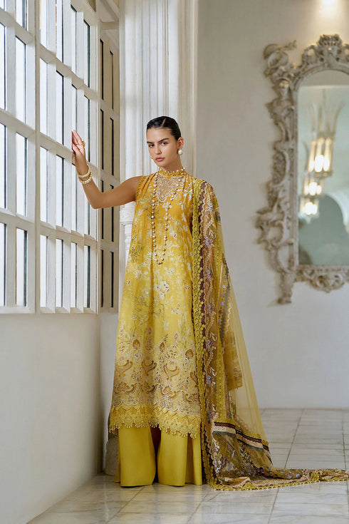 Sobia Nazir Embroidered Luxury Lawn suit Design 12B
