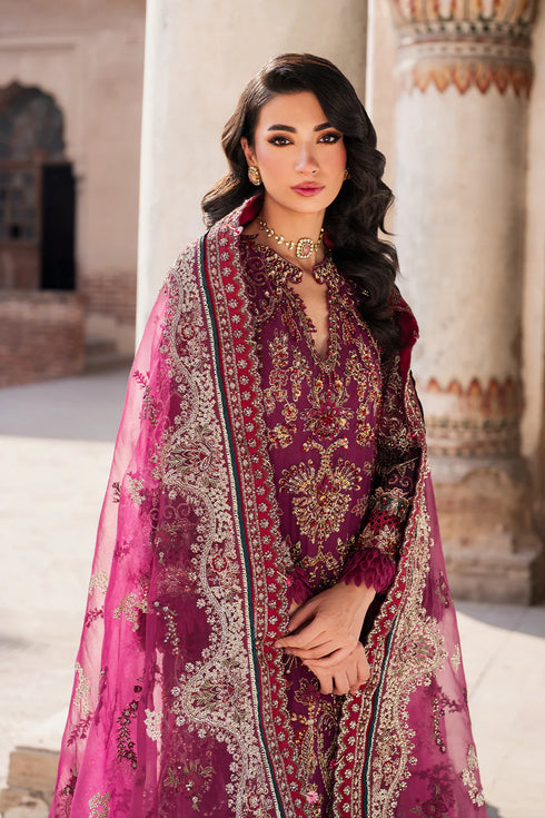 Iznik Embroidered Chiffon 3 Piece Suit ILC-04