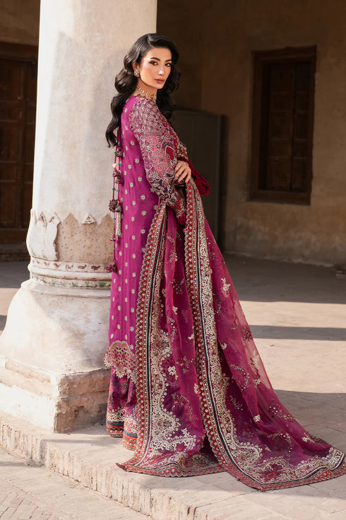 Iznik Embroidered Chiffon 3 Piece Suit ILC-04