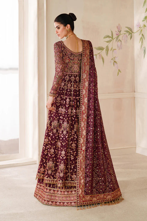 Baroque Embroidered Chiffon Suit CH14-05