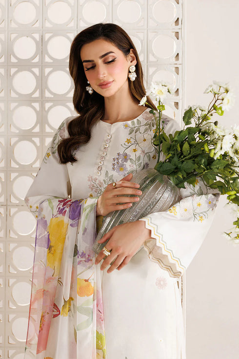Iznik Embroidered Lawn suit UE-683